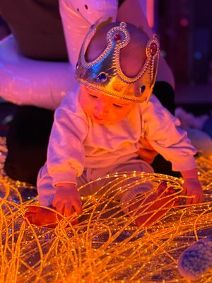 Kobie enjoying a magical moment at Magic Sensory