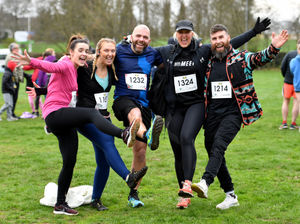 Whitchurch 10k race starting from St John Talbot School. The Pie Squad from Shrewsbury and Whitchurch...