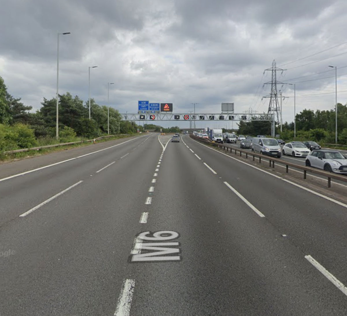 Traffic released but delays remain on M6 after police incident near Great Barr
