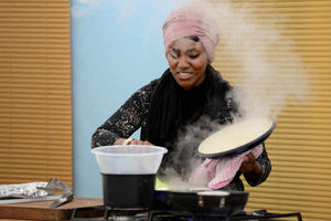 Supporting image for story: Pictures: Bake Off's Nadiya stars as thousands head to Newport Show