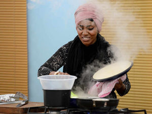 Supporting image for story: Pictures: Bake Off's Nadiya stars as thousands head to Newport Show