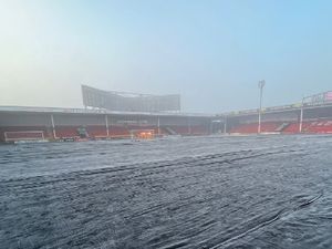 Supporting image for story: Walsall game is postponed due to frozen pitch 