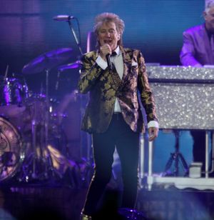 Rod Stewart at Arena Birmingham. Photo: Andy Shaw.