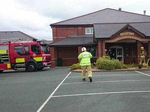 Supporting image for story: Hotel evacuated as tumble dryer catches fire
