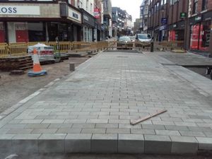 Supporting image for story: Shrewsbury town centre roadworks set to be completed in April
