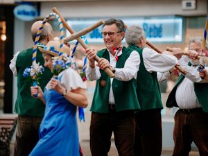 Supporting image for story: Mile of smiles as performers prepare to dust off cobwebs