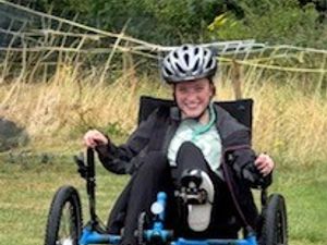 Supporting image for story: Shrewsbury teen with cerebral palsy launches fundraiser to continue cycling