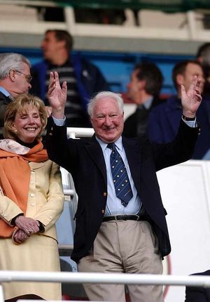 Sir Jack looking confident before kick off