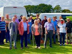 Supporting image for story: Anniversary for special gardening group 