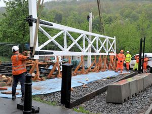 Supporting image for story: 'Postponed' Jackfield Gates installation happens today after all - with video and pictures