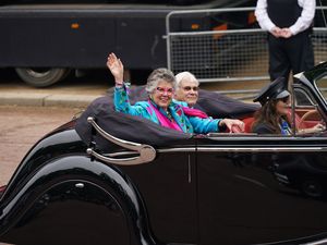 Supporting image for story: Dame Prue Leith laughs off car breaking down at Platinum Jubilee Pageant