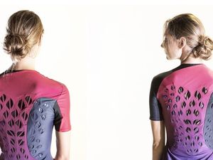 Supporting image for story: Scientists have created self-ventilating prototype gymwear powered by bacteria
