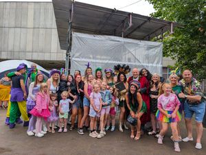 Residents turned out in their numbers despite the rain. Picture: Market Drayton Carnival