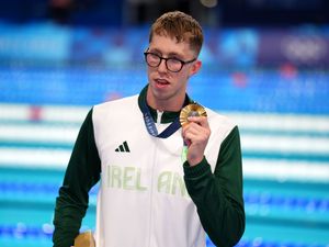 Supporting image for story: Daniel Wiffen claims stunning gold medal win for Ireland in men’s 800m freestyle