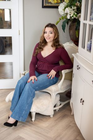 Image shows law student Elspeth Cadwallader from Shropshire who was told she was never walk again after being left paralysed for four years has defied the odds to strut the catwalk as a beauty queen finalist.