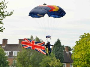 Supporting image for story: Army parachute display team makes history at Telford barracks - with pictures