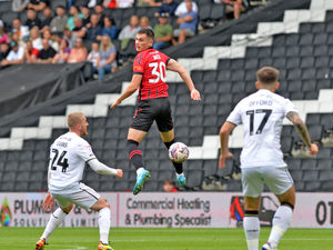 Supporting image for story: Walsall defender Evan Weir earns praise for attitude