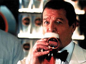 Supporting image for story: Very Moore-ish: Banks's pay tribute to Bond legend