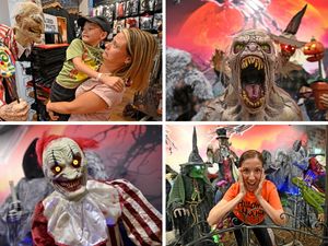 Supporting image for story: See inside Merry Hill Halloween megastore packed with animatronic ghouls and monsters - if you dare