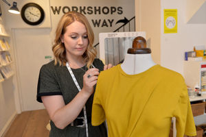 Holly gained an honours degree in fashion with design for performance from Birmingham City University 
