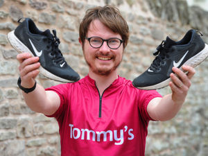 Supporting image for story: Ludlow man running 100km in May for charity that supported family after miscarriages