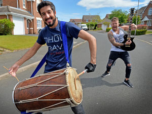 Supporting image for story: Neighbours bring rock and dhol to Dudley
