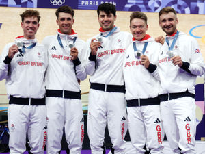 Supporting image for story: Bigham battled
through pain to
claim his silver