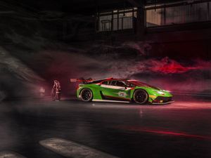 Supporting image for story: Lamborghini reveals new Huracan GT3 EVO2 racing car