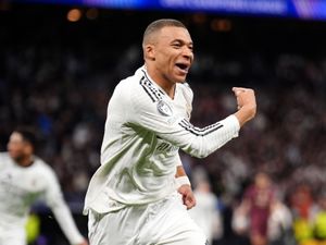 Supporting image for story: Man City out of Champions League as Kylian Mbappe hits hat-trick for Real Madrid