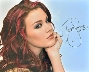 Joss stone has donated a signed photograph