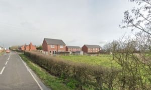 It's the second time plans to build homes on the plot of land south of Garside Close in Upper Hengoed will have been considered by the local authority. Photo: Google