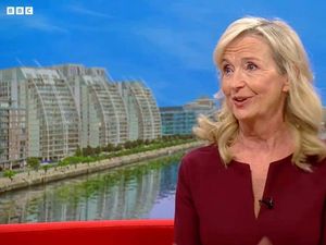 Supporting image for story: Weather presenter Carol Kirkwood fights back tears after BBC announcement