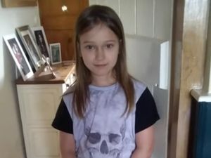 Supporting image for story: Nine-year-old Maddie's brave shave for the NHS