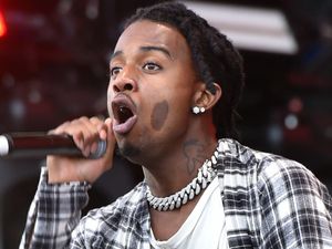 Playboi Carti performing at the Wireless Festival in Finsbury Park, north London, in 2018