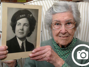 Supporting image for story: Wartime weathergirl from Ludlow recounts her stories