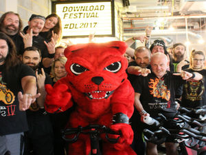 Supporting image for story: Download Festival 2017: Spin class gets metal makeover - with video