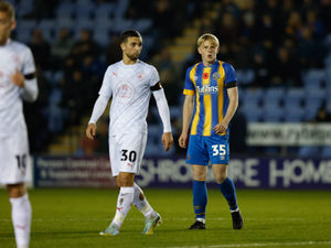 Supporting image for story: Josh Bailey in dreamland after making Shrewsbury Town first team bow