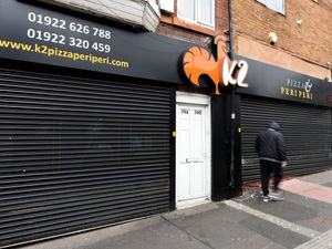 Supporting image for story: Masked gang target pizza shop in latest Caldmore attack