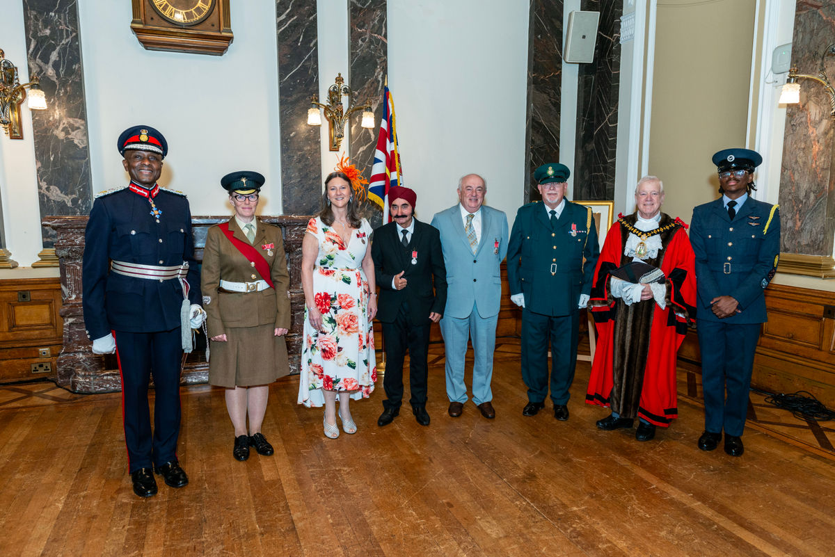 21 amazing photos of community heroes from the Black Country as they receive their British Empire Medals