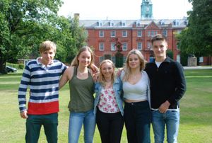 GCSE results day at Shrewsbury School
