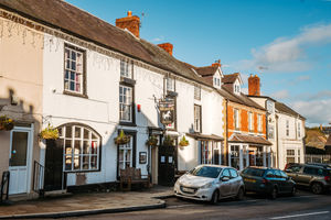 The White Horse is an unassuming building on the outside, but warm and welcoming inside