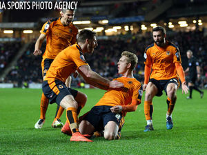 Supporting image for story: MK Dons 1 Wolves 2 - Report and pictures