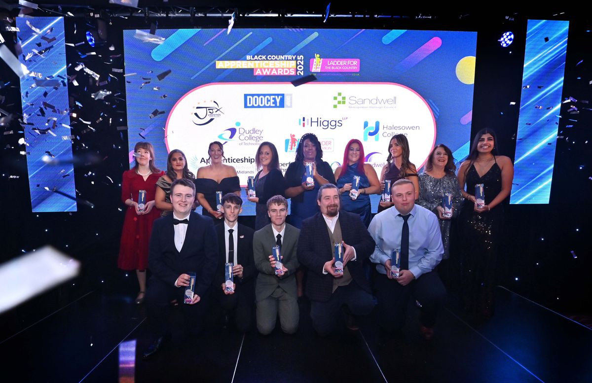 'They are breaking barriers, building careers and driving progress' - Inspirational learners and employers celebrated at Black Country Apprenticeship Awards 2025