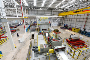 The new £26 million Steel and Alloy factory