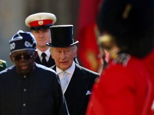 Supporting image for story: King welcomes Nigeria’s president to Windsor at start of state visit