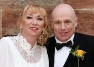 Wendy Marshall Steele and Alan Steele moved their wedding forward to honeymoon on the Diamond Princess. Photo: Amanda Reynolds