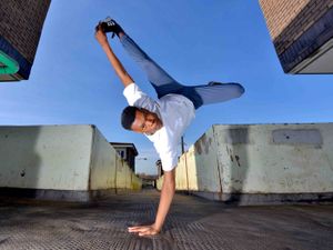 Supporting image for story: A J dreams of breaking into the Olympics