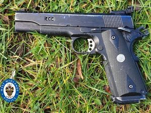 Supporting image for story: Police recover imitation firearm from boy, 12