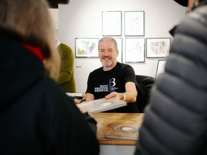 Supporting image for story: Shrewsbury artist Charlie Adlard launches Coffee Shop book to raise cash for struggling charity