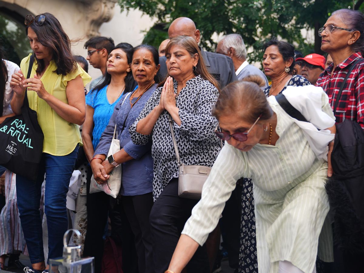 Vigil held outside Indian High Commission for victims of Air India crash